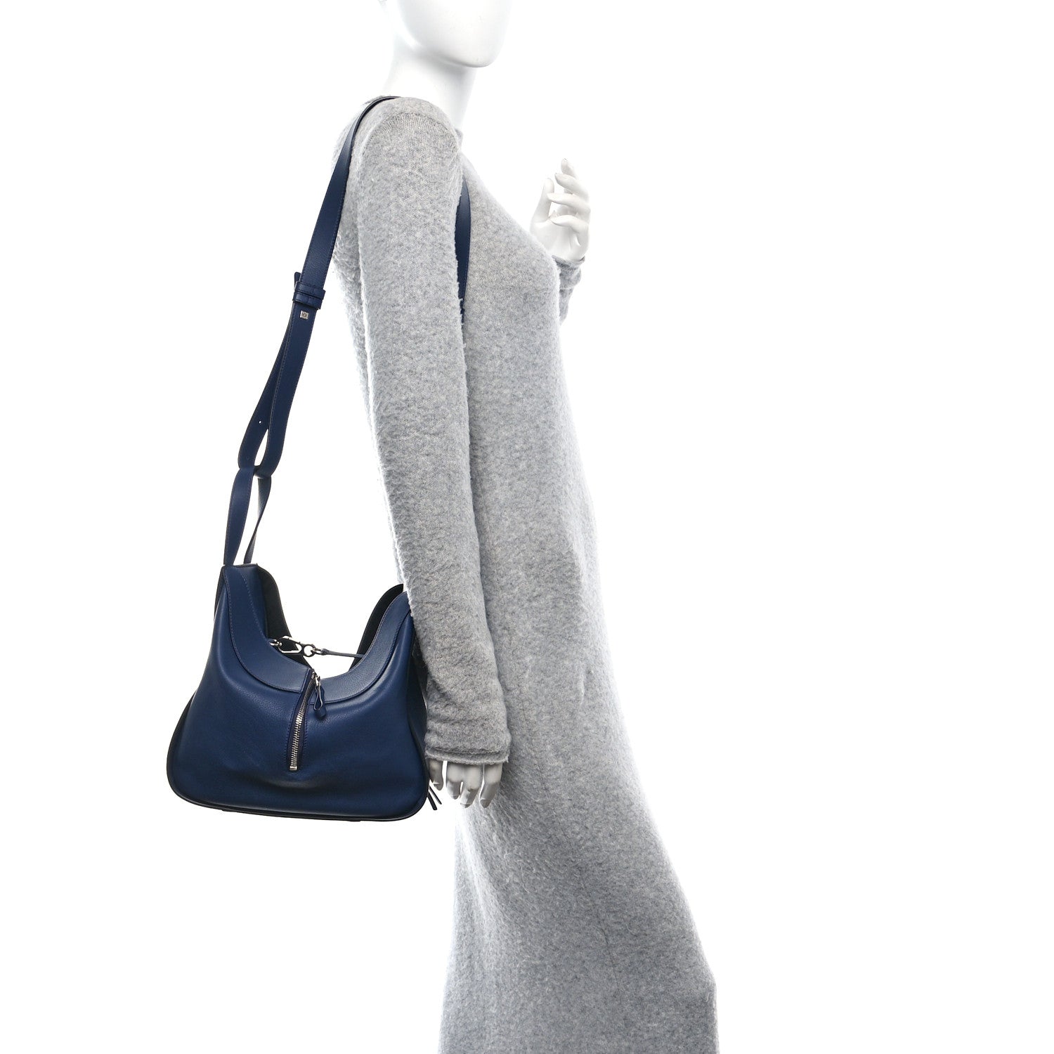 Loewe Calfskin Small Hammock Shoulder Bag Marine 2 of 10
