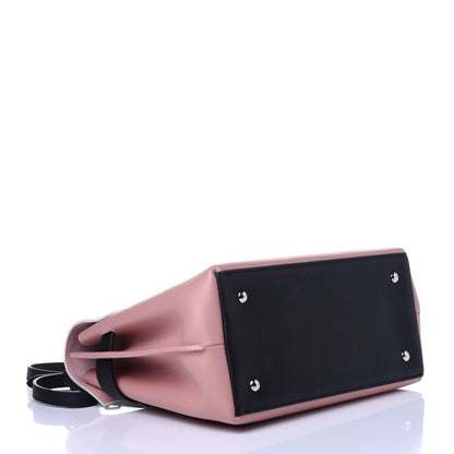 Louis Vuitton Soft Calfskin Lockme Ever Rose Ballet White Maito Black 5 of 13