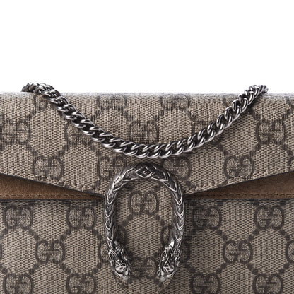 Gucci GG Supreme Monogram Super Mini Dionysus Shoulder Bag Taupe 11 of 12