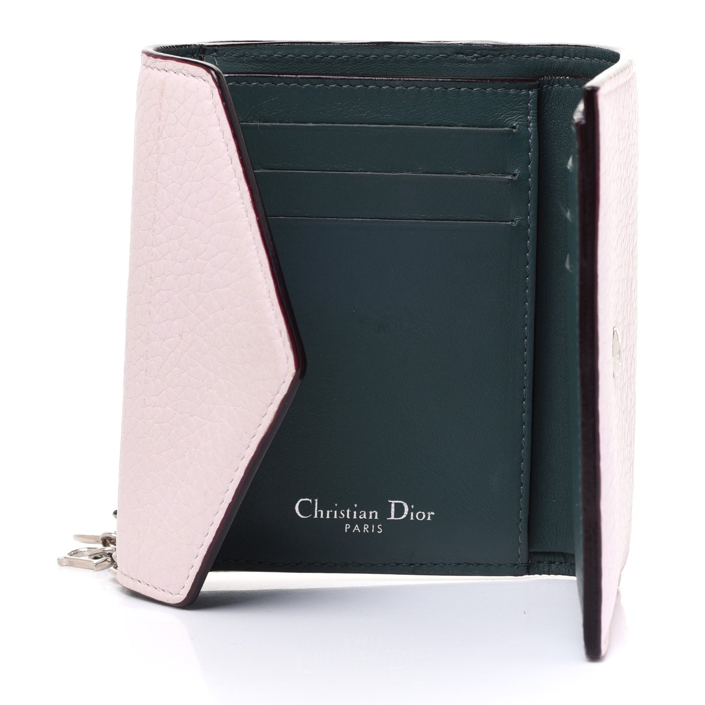 Bullcalf Diorissimo Medium Envelope Wallet Rose Poudre