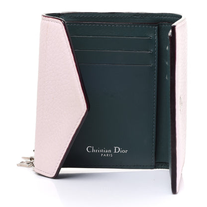Christian Dior Bullcalf Diorissimo Medium Envelope Wallet Rose Poudre 5 of 8