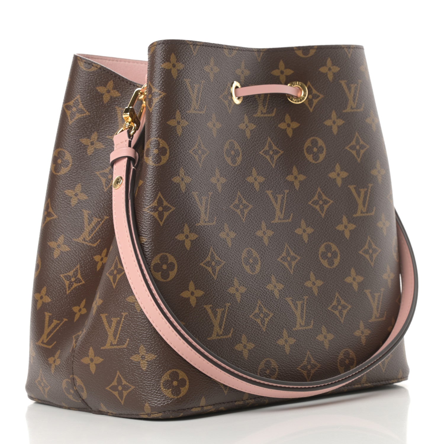 Louis Vuitton Monogram Neonoe MM Rose Poudre 3 of 13