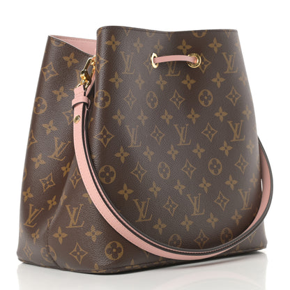 Louis Vuitton Monogram Neonoe MM Rose Poudre 3 of 13