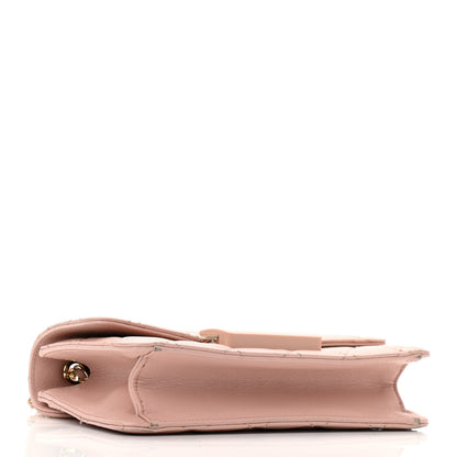 Chanel Sheepskin Quilted Mini Beauty Lock Flap Pink 4 of 10