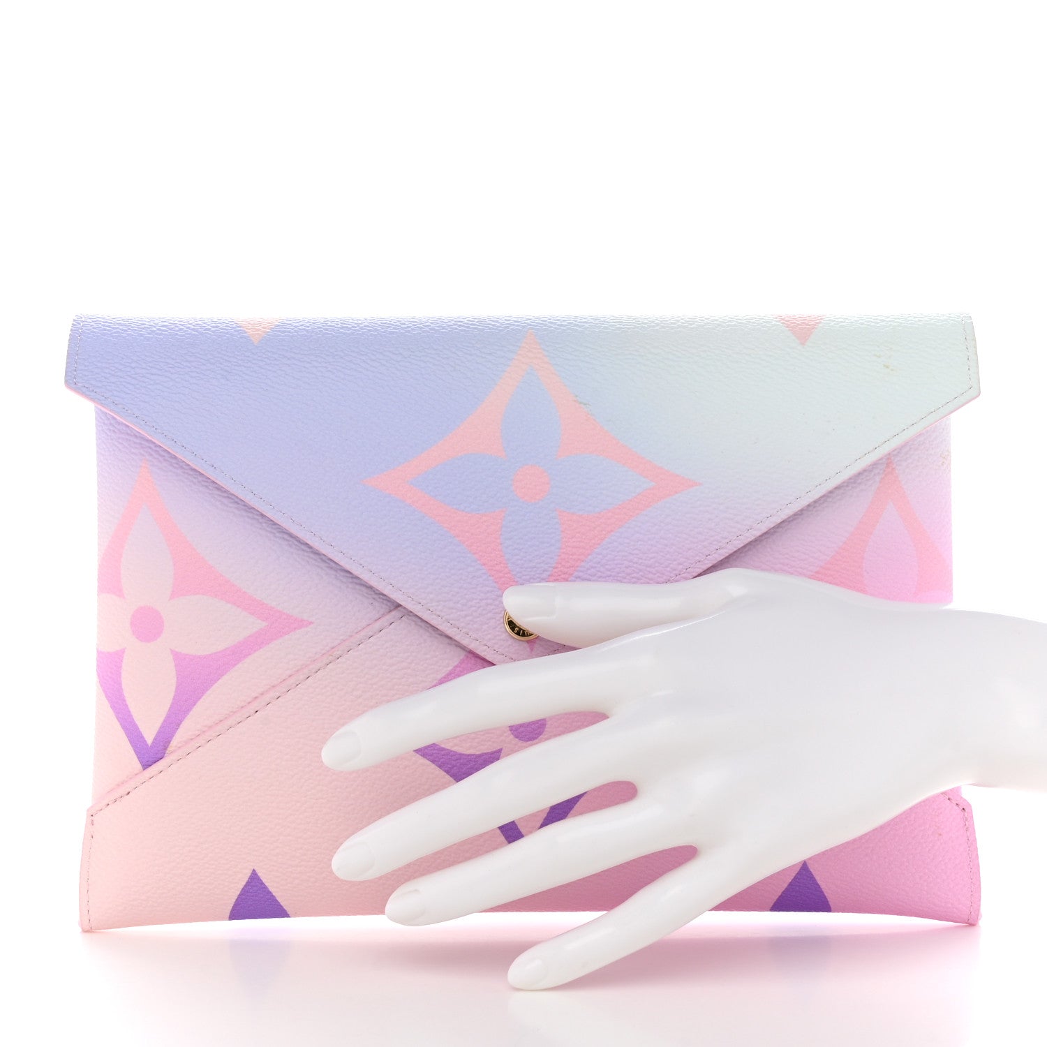 Louis Vuitton Monogram Giant Spring In The City Large Kirigami Pochette Sunrise Pastel 2 of 10