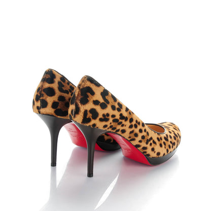 Christian Louboutin Calf Hair Kid Leopard Prorata 90 Pumps 40 4 of 7