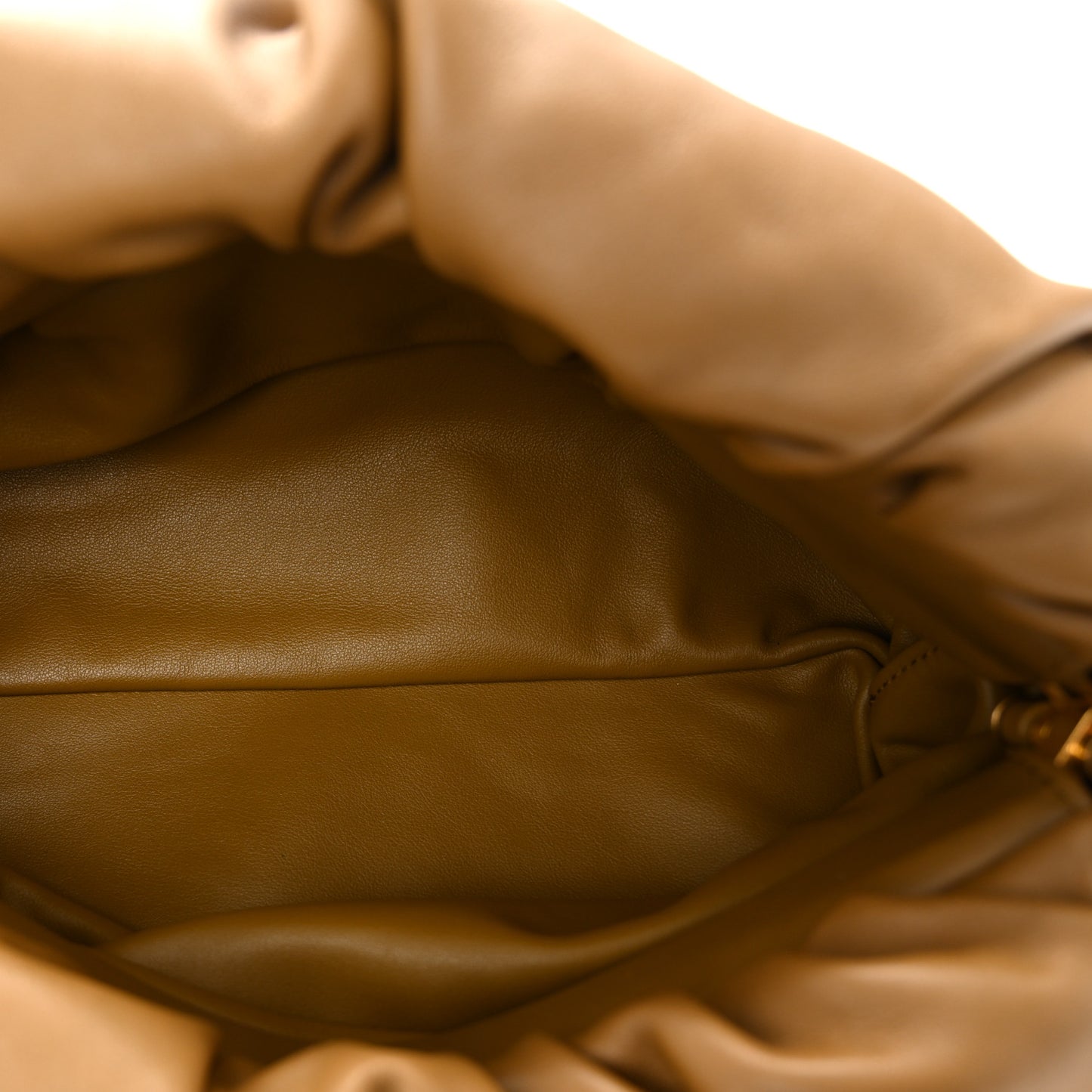 Calfskin The Pouch Chain Moutarde Moutarde