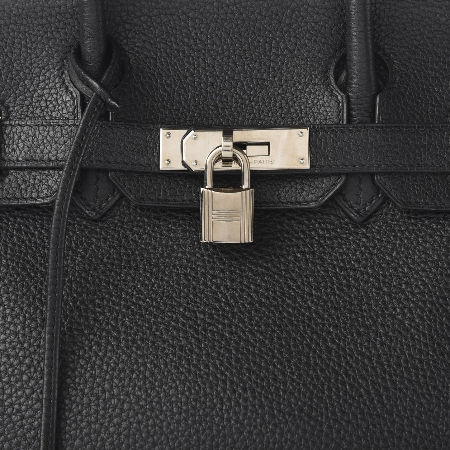 Taurillon Clemence Birkin 30 Black