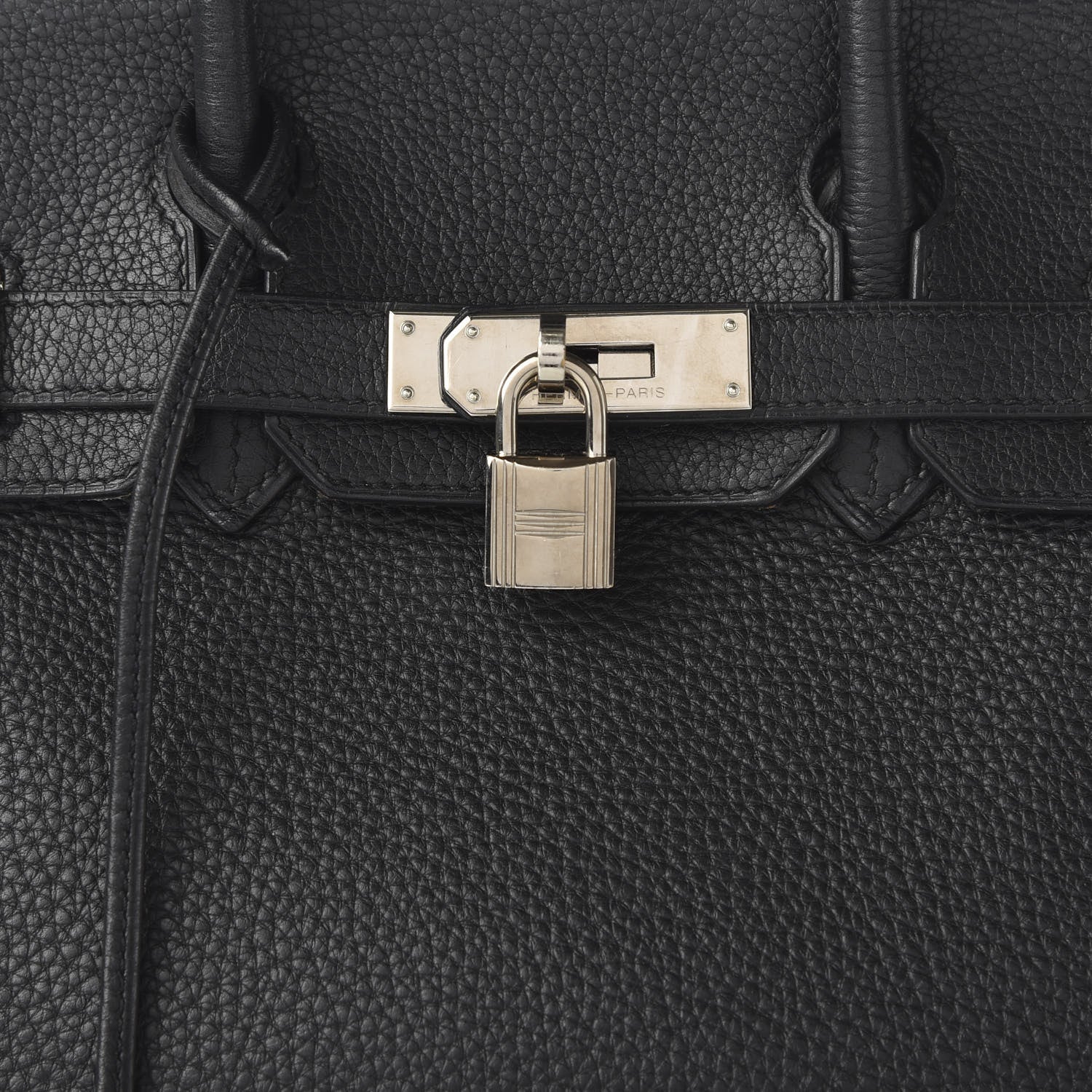 Hermes Taurillon Clemence Birkin 30 Black 10 of 10