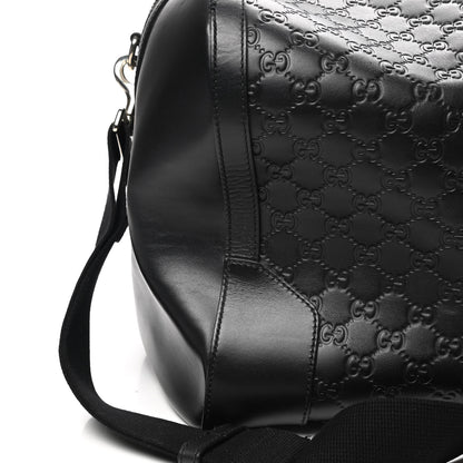 Gucci Guccissima Signature Large Duffle Black 15 of 17