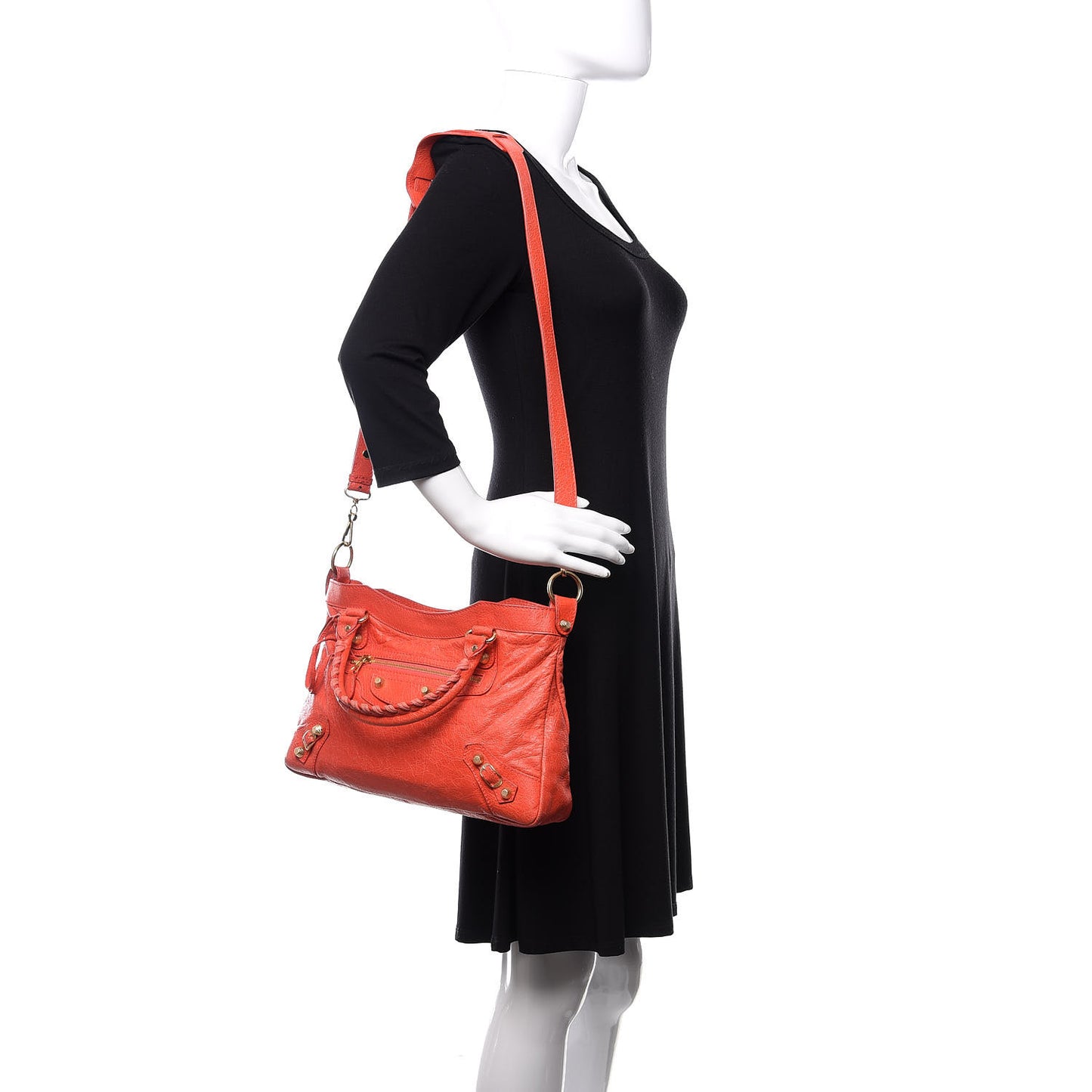 Agneau Giant 12 Gold Hardware Town Rose Corail