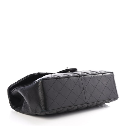 Chanel Lambskin Quilted Jumbo Single Flap Black 3 of 9