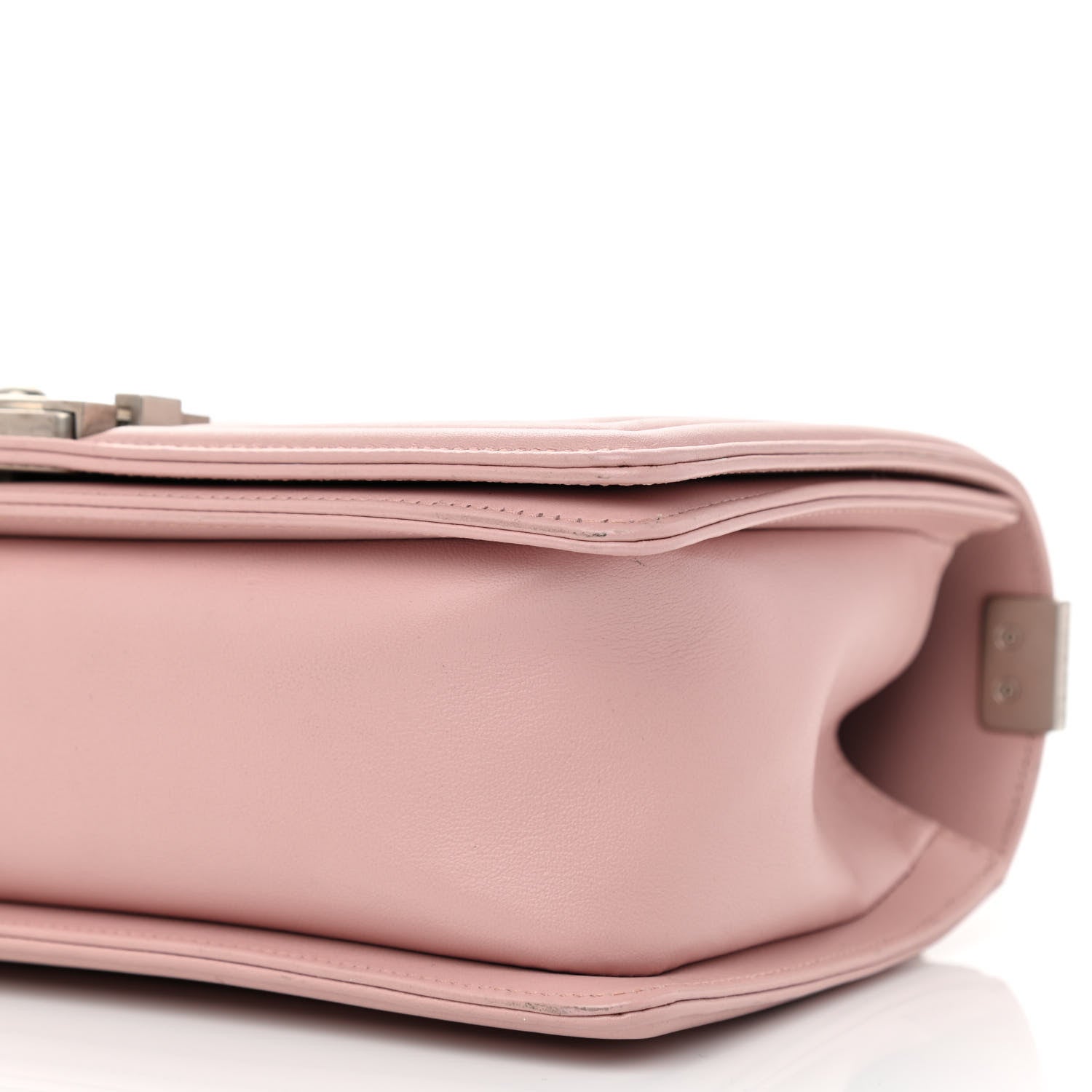Chanel Calfskin Quilted Medium Boy Flap Light Pink 10 of 10