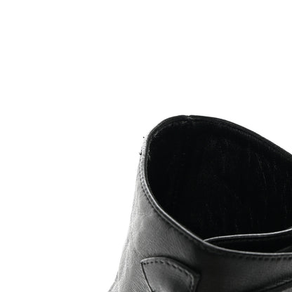 Christian Louboutin Calfskin French Tutu Button Ankle Boot 38 Black 13 of 13