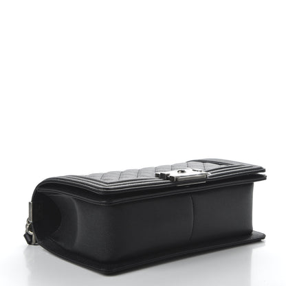 Chanel Caviar Quilted Medium Boy Flap Black 4 of 10