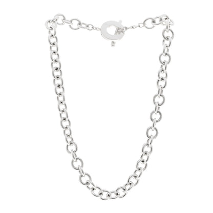 Tiffany Sterling Silver Toggle Necklace 3 of 4