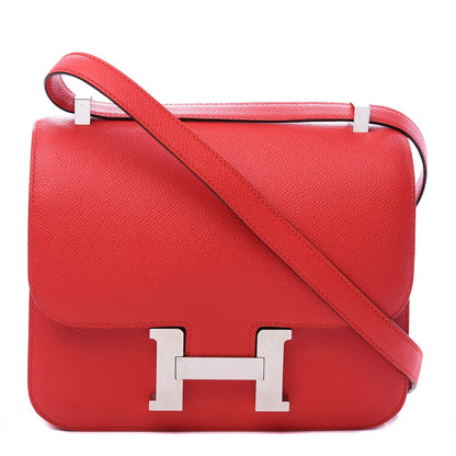 Hermes Epsom Constance 24 Rouge Tomate 1 of 10