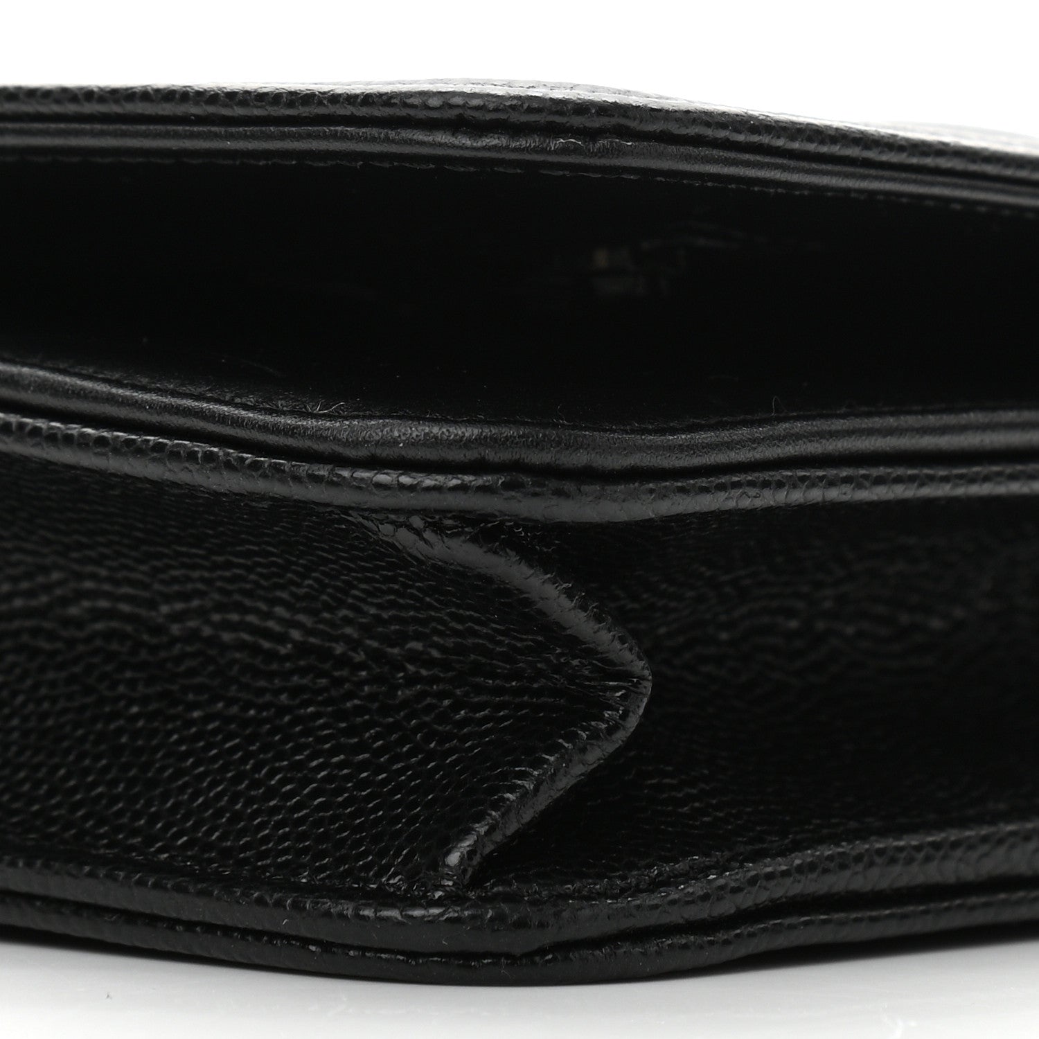 Chanel Caviar Quilted Boy Wallet On Chain WOC Black 11 of 12