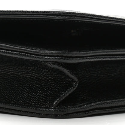 Chanel Caviar Quilted Boy Wallet On Chain WOC Black 11 of 12