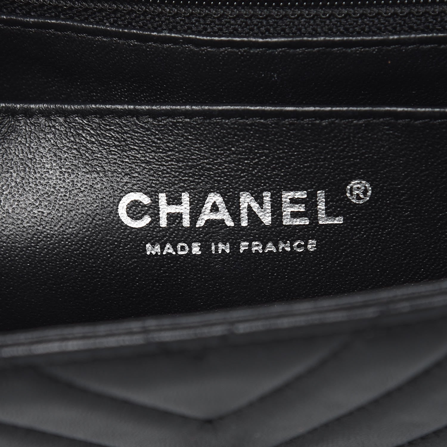 Chanel Lambskin Chevron Quilted Mini Rectangular Flap So Black 6 of 22
