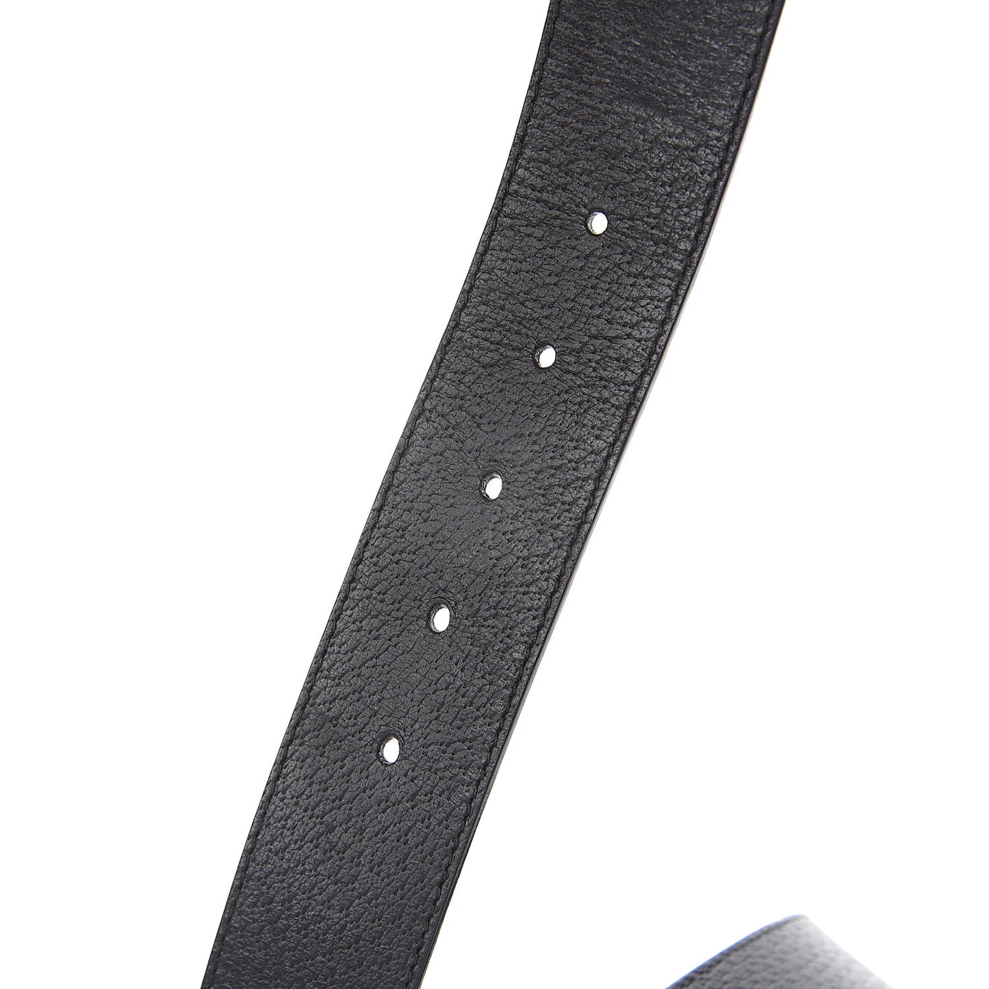 Textured Calfskin Double G 40mm Belt 100 40 Black