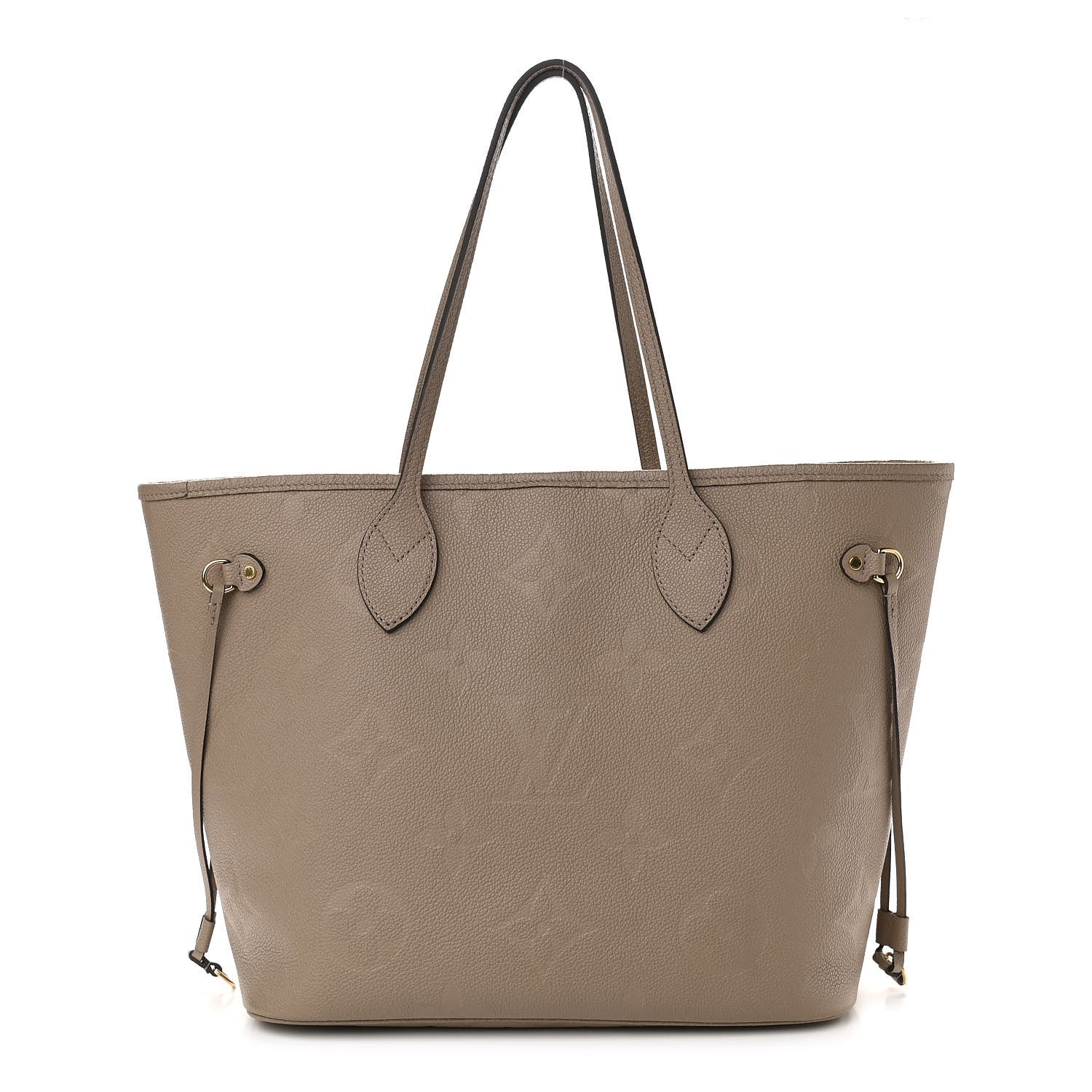 Louis Vuitton Empreinte Monogram Giant Neverfull MM Tourterelle 3 of 10