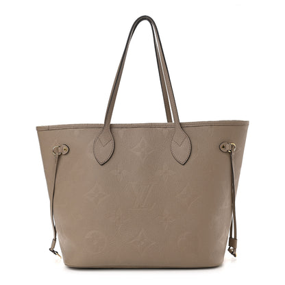 Louis Vuitton Empreinte Monogram Giant Neverfull MM Tourterelle 3 of 10