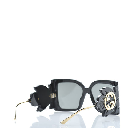 Gucci Acetate Square Frame Wing Sunglasses GG0535S Black 4 of 7