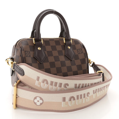 Louis Vuitton Damier Ebene Speedy Bandouliere 20 3 of 9