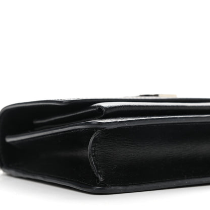 Saint Laurent Calfskin Monogram Sunset Chain Wallet Black 17 of 27