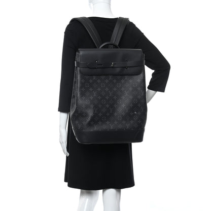 Louis Vuitton Monogram Eclipse Steamer Backpack 2 of 9