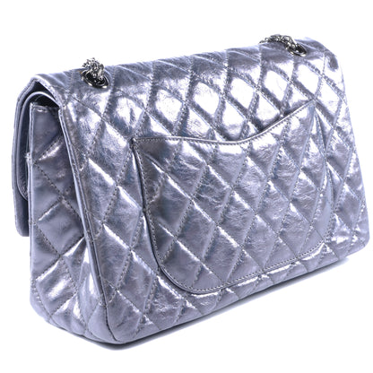 Chanel Calfskin 2.55 Reissue 227 Flap Dark Silver 3 of 7