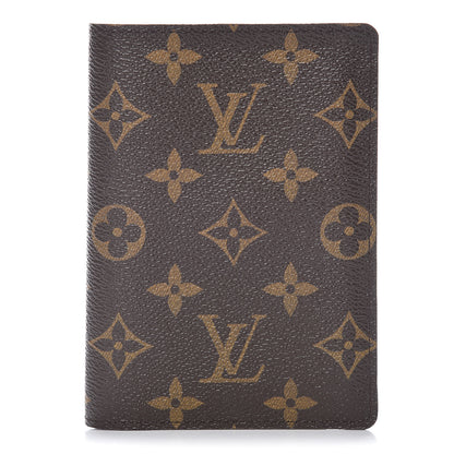 Louis Vuitton Monogram Passport Cover Wallet 1 of 9