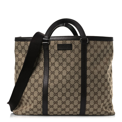 Gucci GG Monogram Large Joy Tote Bag Dark Brown 1 of 18