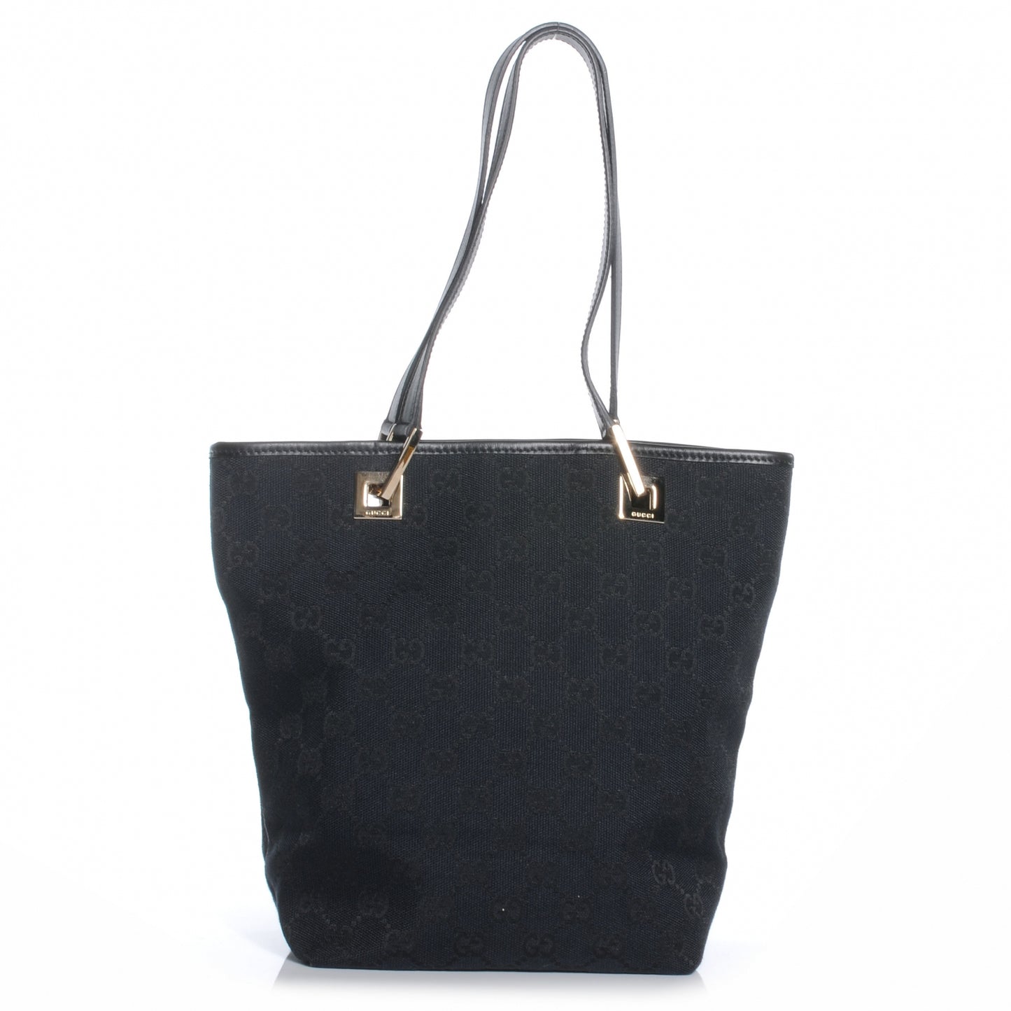 Monogram Small Bucket Tote Black