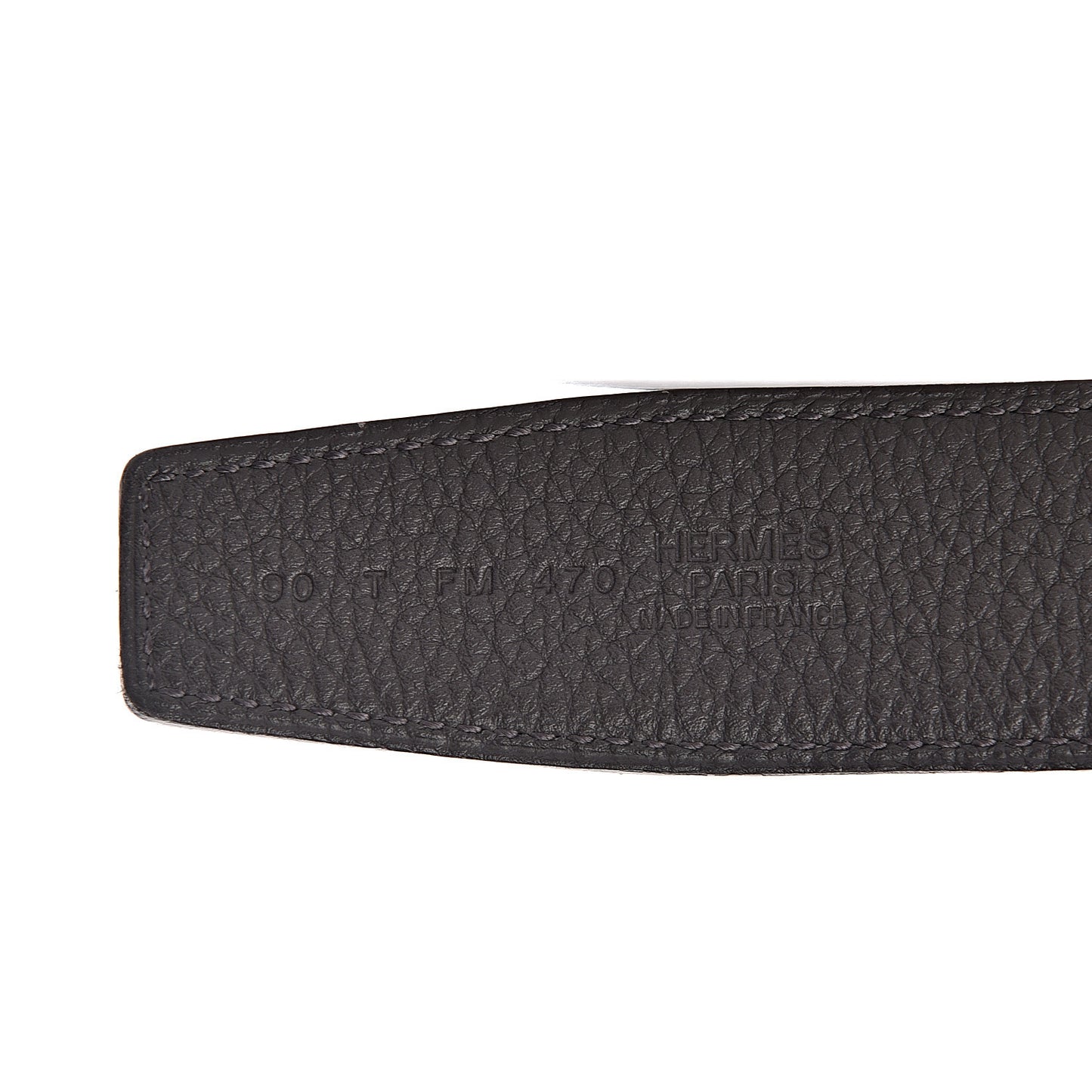 Box Togo 32mm H Belt 90 Bleu Marine Grey