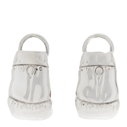 John Hardy Sterling Silver Bamboo J Hoop Earrings 1 of 4