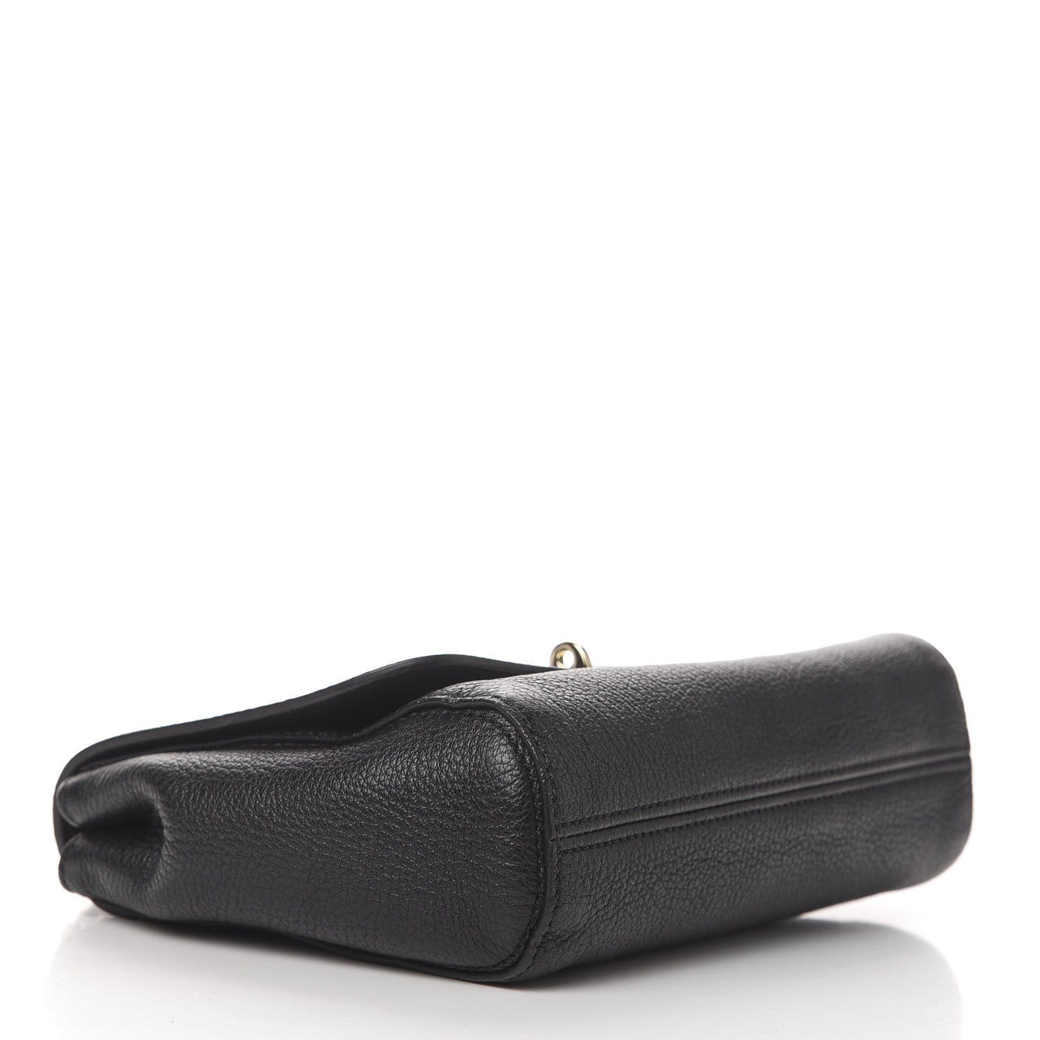 Mulberry Glossy Goatskin Small Lily Flap Black 4 of 17