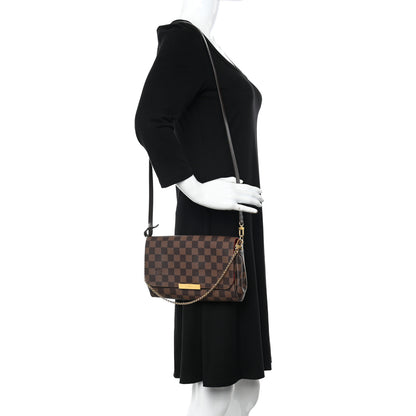 Louis Vuitton Damier Ebene Favorite MM 2 of 11
