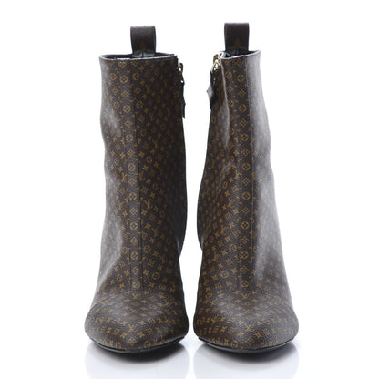 Louis Vuitton Nano Monogram Silhouette Ankle Boots 37 2 of 11