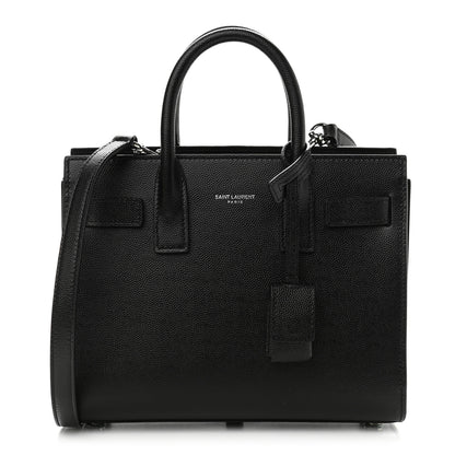 Saint Laurent Grain De Poudre Nano Sac De Jour Black 1 of 10