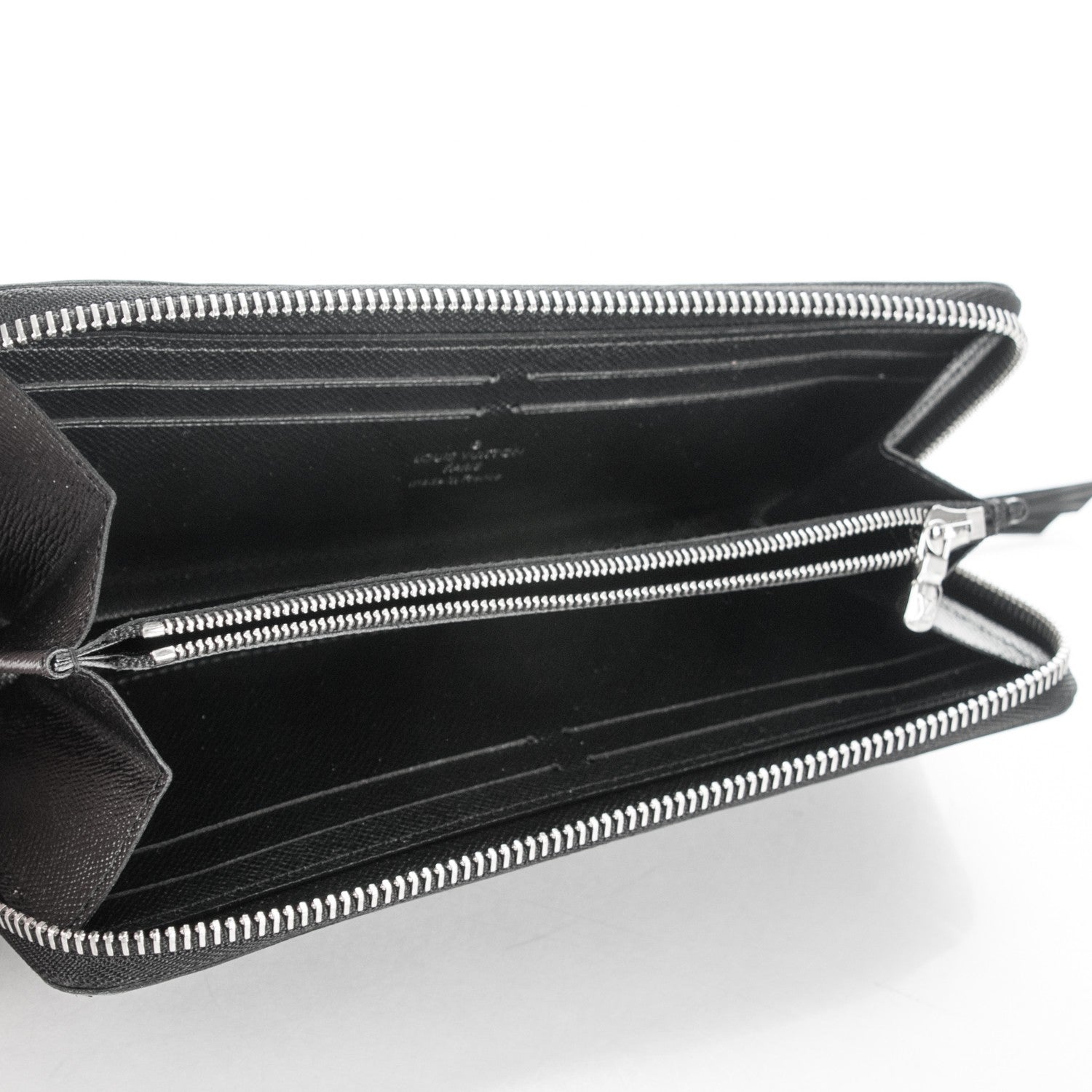 Louis Vuitton Epi Clemence Wallet Black 5 of 7