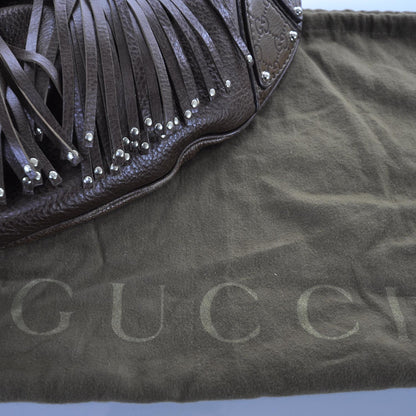 Gucci Leather Large Indy Brown 12 of 12