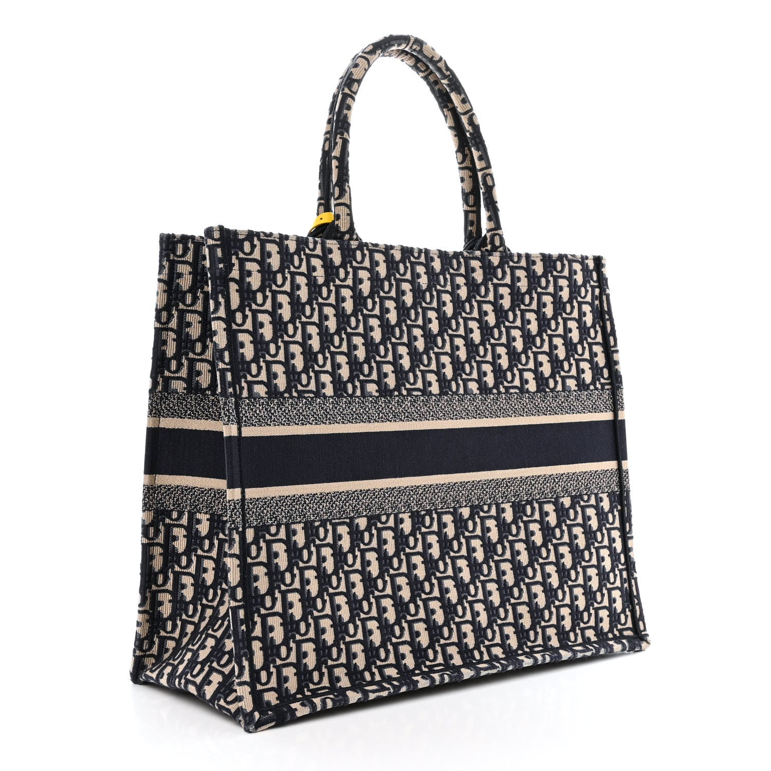 Christian Dior X THEBE MAGUGU Oblique Large Book Tote Blue Multicolor 3 of 11