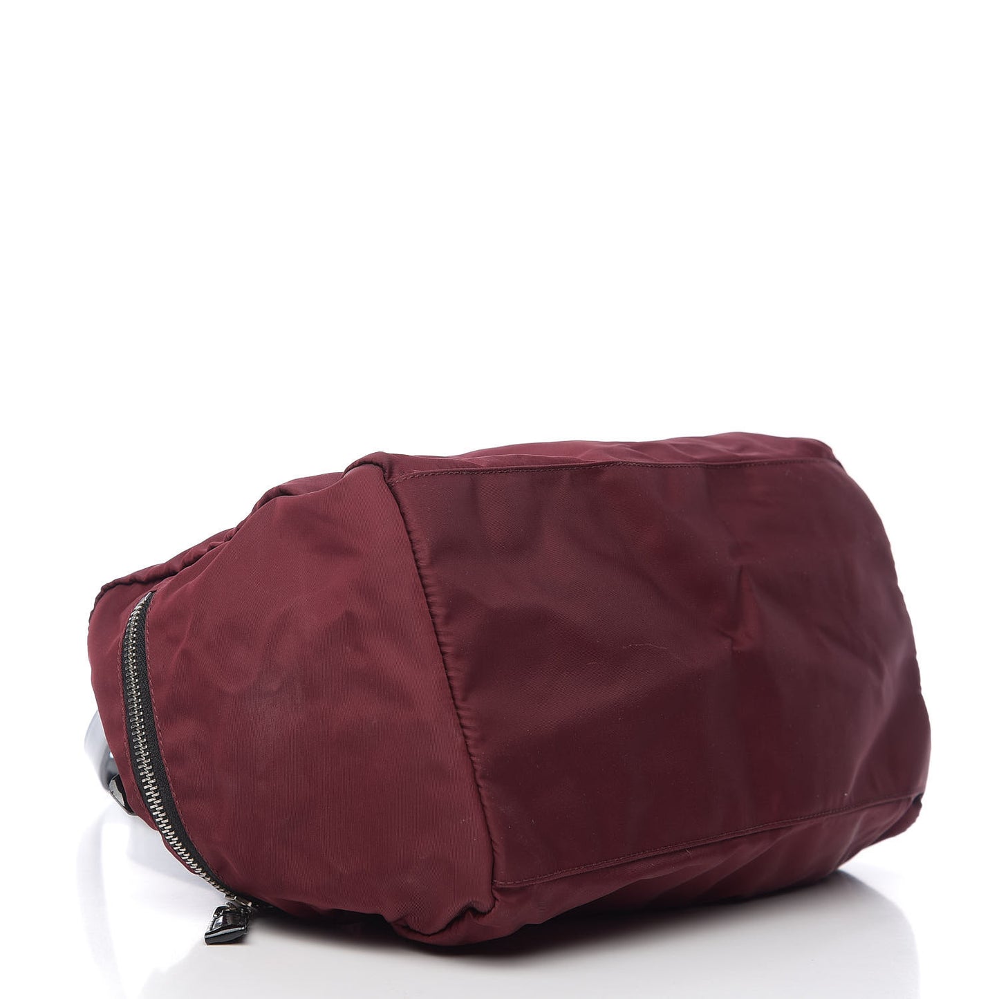Tessuto Nylon Duffel Granato