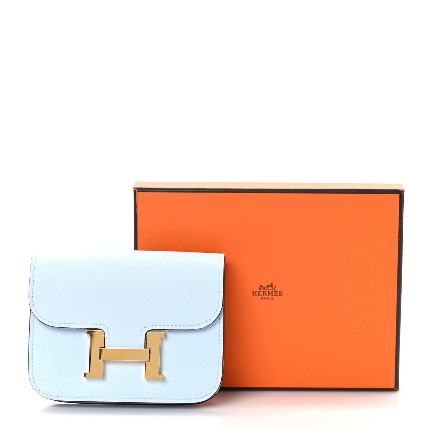 Epsom Constance Slim Wallet Bleu Brume