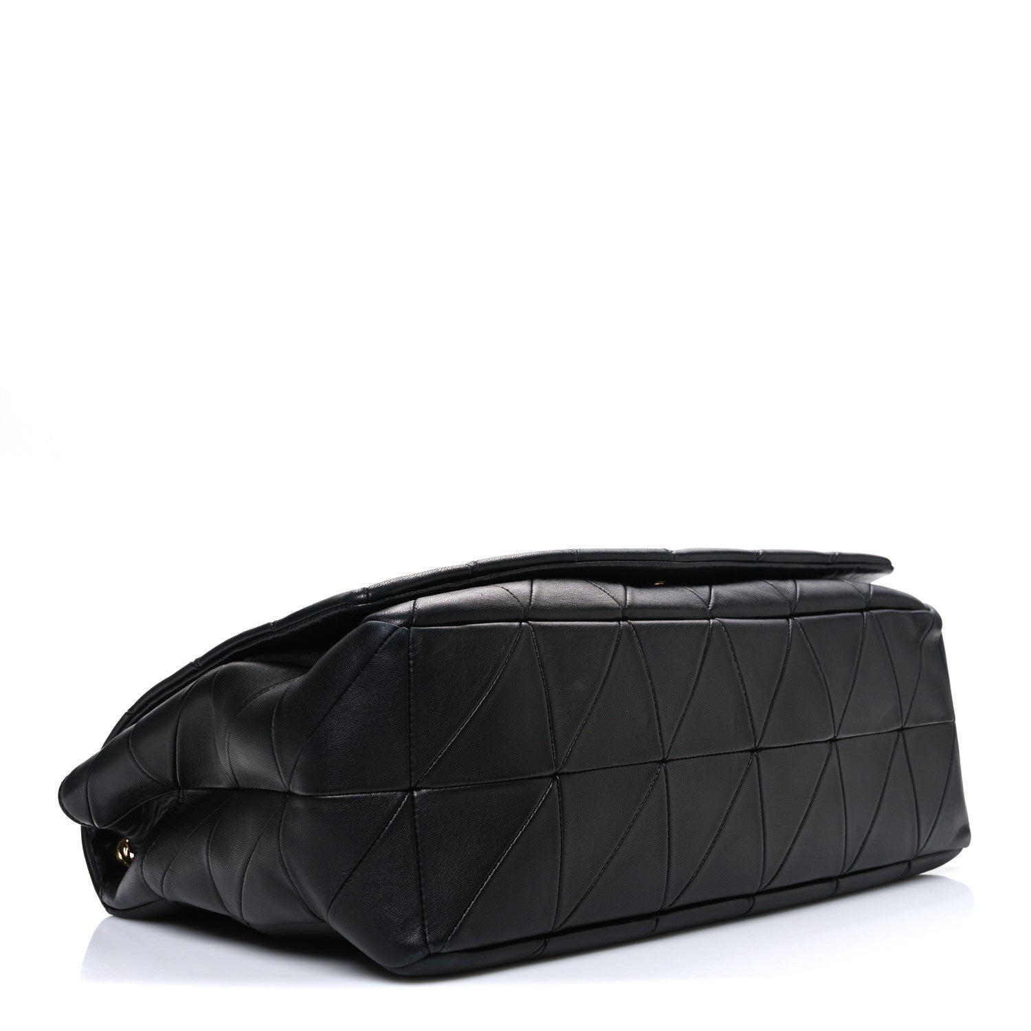 Saint Laurent Lambskin Matelasse Monogram Oversized Jamie Black 4 of 10