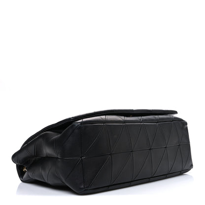 Saint Laurent Lambskin Matelasse Monogram Oversized Jamie Black 4 of 10
