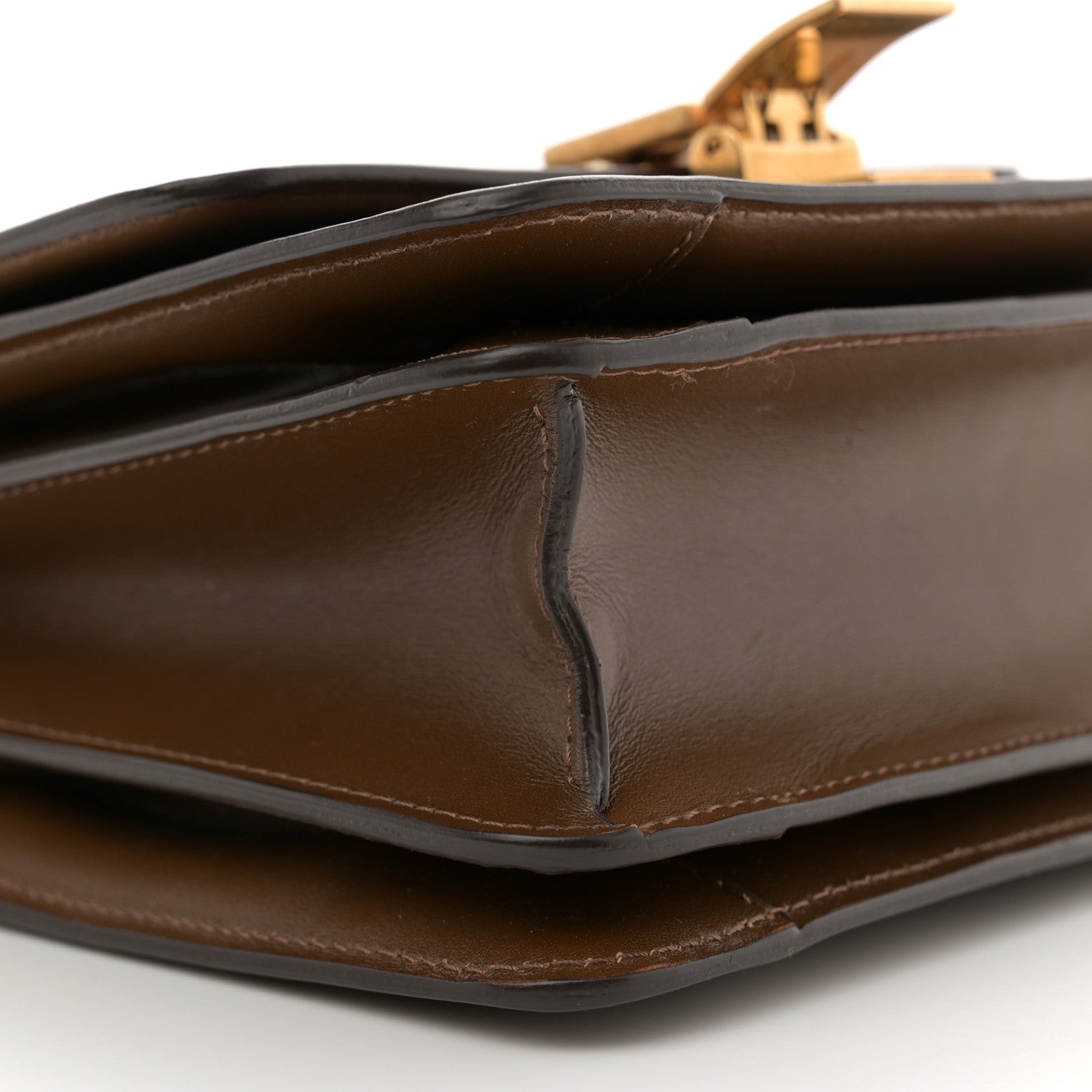 Celine Smooth Calfskin Small Classic Box Flap Bag Camel 9 of 12