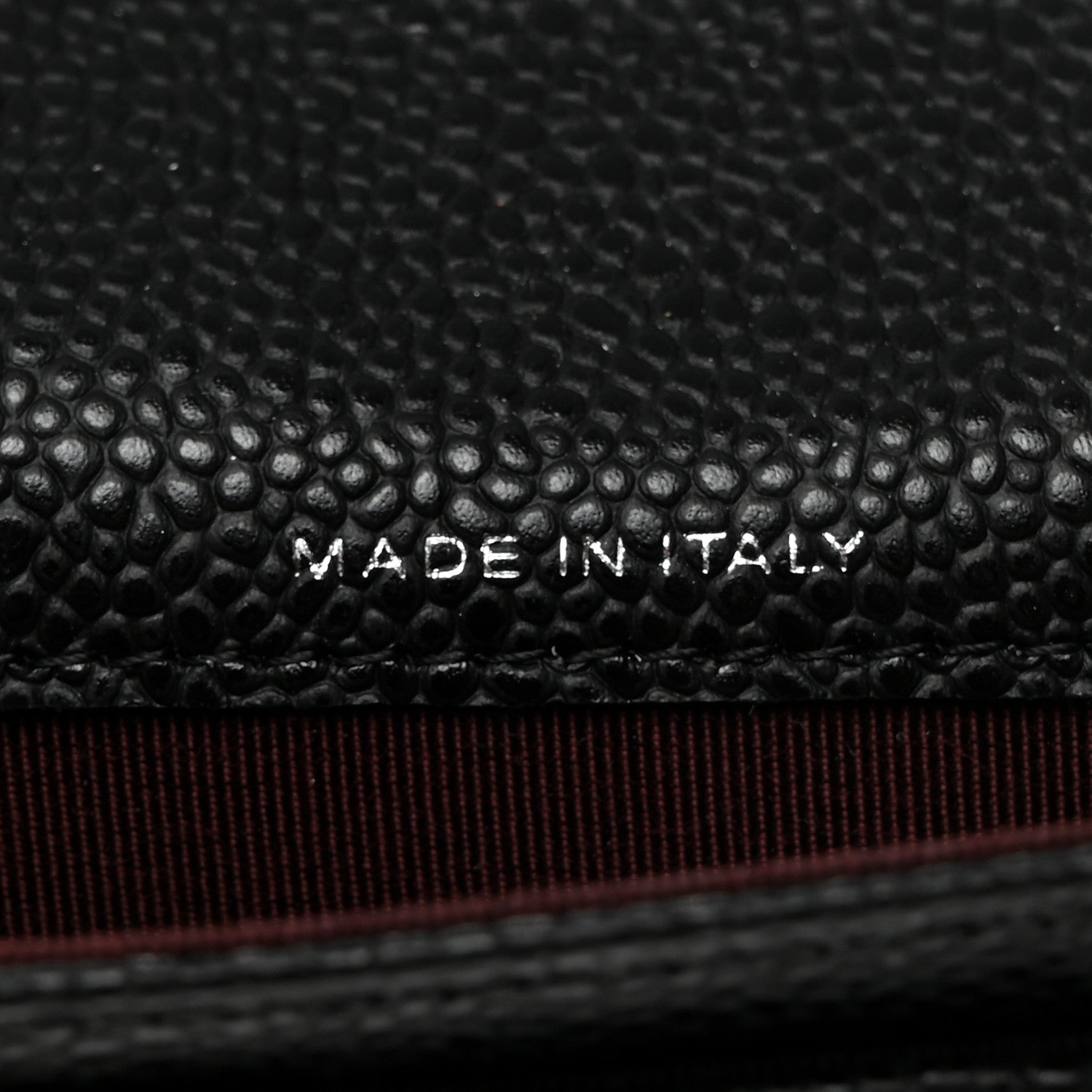 Chanel Caviar Quilted Flap Card Holder Wallet Black 6 of 9